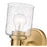 Z-Lite Kinsley 1 Light Wall Sconce, Clear