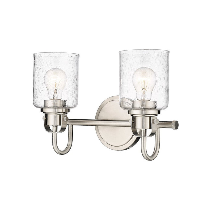 Z-Lite Kinsley 2 Light Vanity, Clear