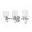 Z-Lite Kinsley 3 Light Vanity, Clear