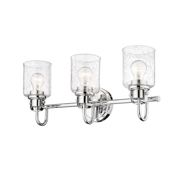 Z-Lite Kinsley 3 Light Vanity, Clear