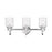 Z-Lite Kinsley 3 Light Vanity, Clear