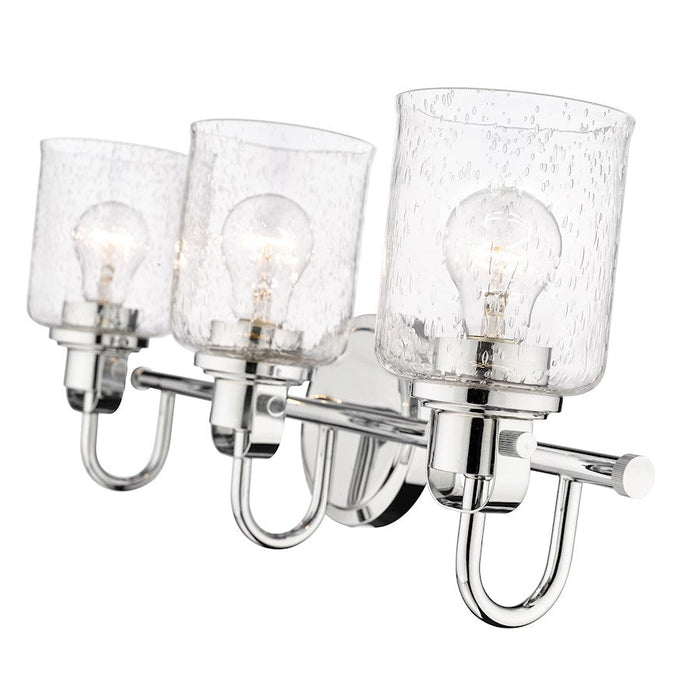 Z-Lite Kinsley 3 Light Vanity, Clear