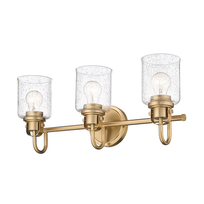 Z-Lite Kinsley 3 Light Vanity, Clear