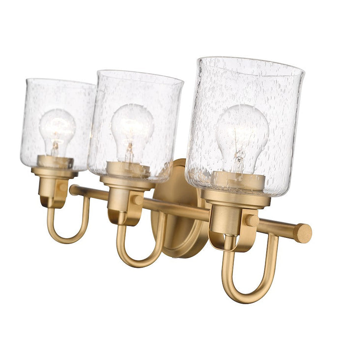 Z-Lite Kinsley 3 Light Vanity, Clear