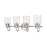 Z-Lite Kinsley 4 Light Vanity, Brushed Nickel/Clear - 340-4V-BN