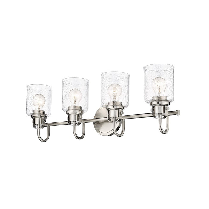 Z-Lite Kinsley 4 Light Vanity, Clear