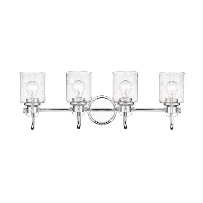 Z-Lite Kinsley 4 Light Vanity, Clear