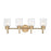 Z-Lite Kinsley 4 Light Vanity, Clear