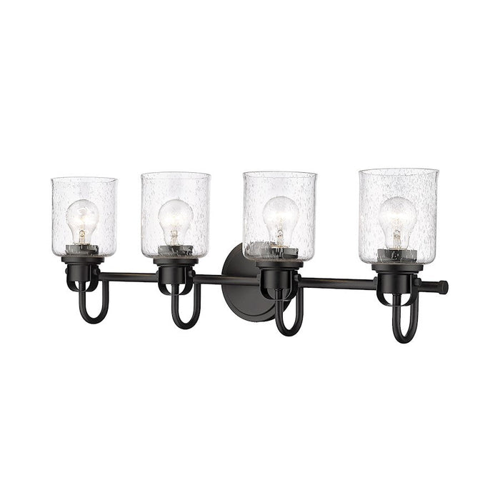 Z-Lite Kinsley 4 Light Vanity, Clear