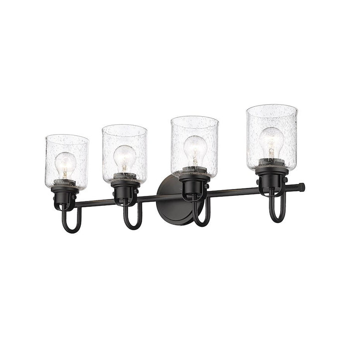 Z-Lite Kinsley 4 Light Vanity, Clear