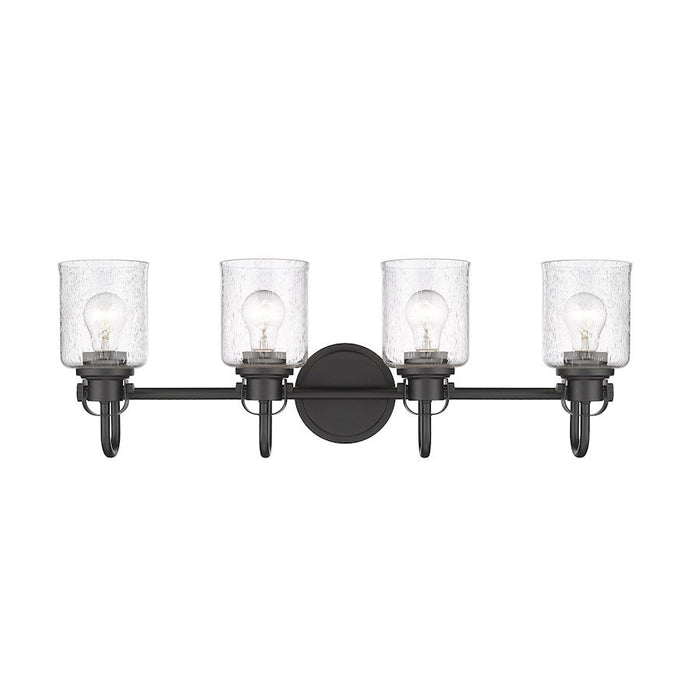 Z-Lite Kinsley 4 Light Vanity, Clear