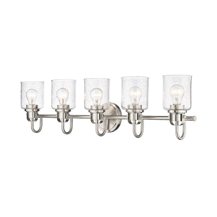 Z-Lite Kinsley 5 Light Vanity, Clear