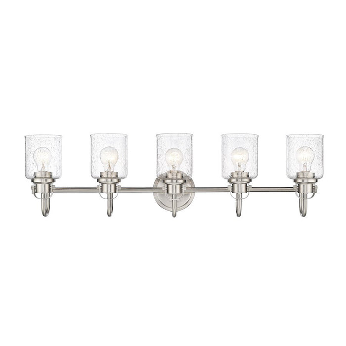 Z-Lite Kinsley 5 Light Vanity, Clear