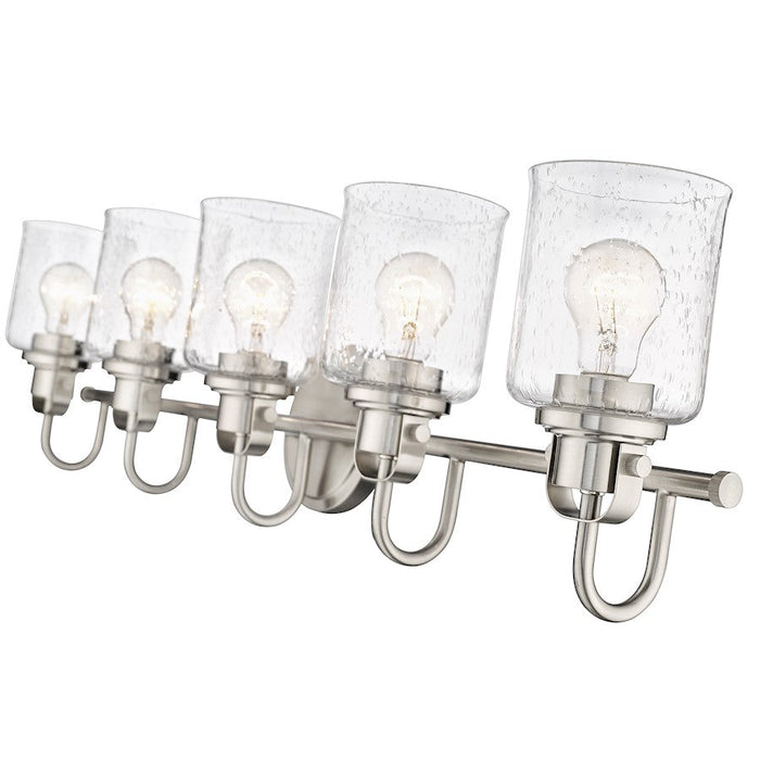 Z-Lite Kinsley 5 Light Vanity, Clear