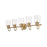 Z-Lite Kinsley 5 Light Vanity, Clear