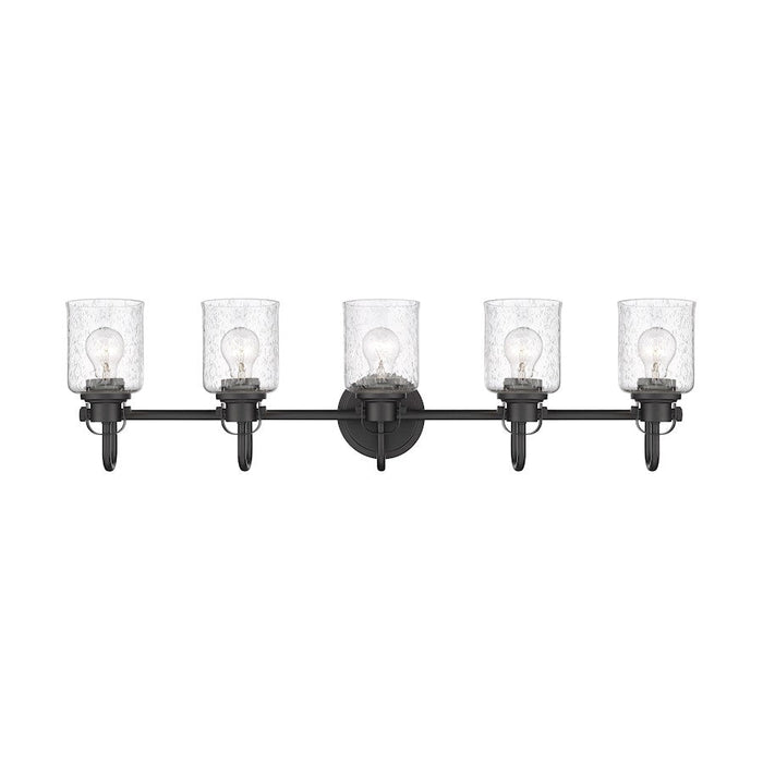 Z-Lite Kinsley 5 Light Vanity, Clear