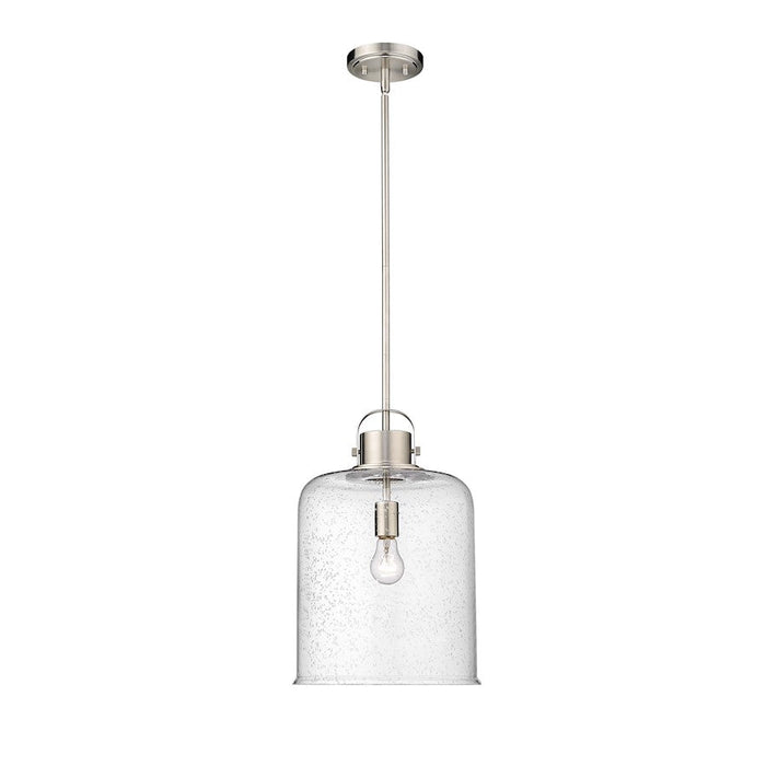 Z-Lite Kinsley 1 Light Pendant, Clear Seeded