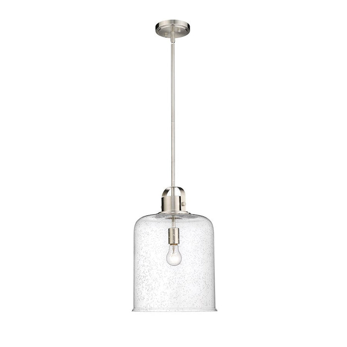 Z-Lite Kinsley 1 Light Pendant, Clear Seeded