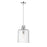 Z-Lite Kinsley 1 Light 12" Pendant, Chrome/Clear - 340P12-CH