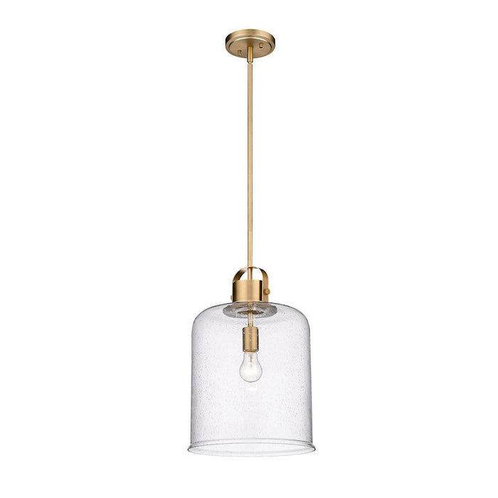 Z-Lite Kinsley 1 Light Pendant, Clear Seeded