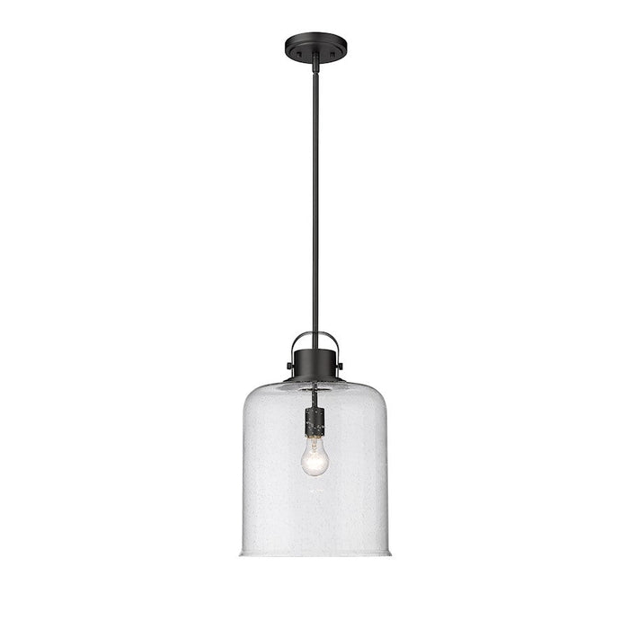 Z-Lite Kinsley 1 Light Pendant, Clear Seeded