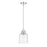 Z-Lite Kinsley 1 Light Pendant, Chrome/Clear - 340P8-CH