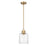 Z-Lite Kinsley 1 Light Pendant, Heirloom Gold/Clear - 340P8-HG