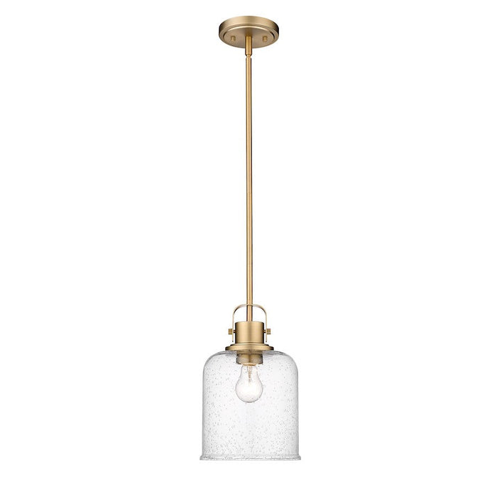 Z-Lite Kinsley 1 Light Pendant, Heirloom Gold/Clear - 340P8-HG