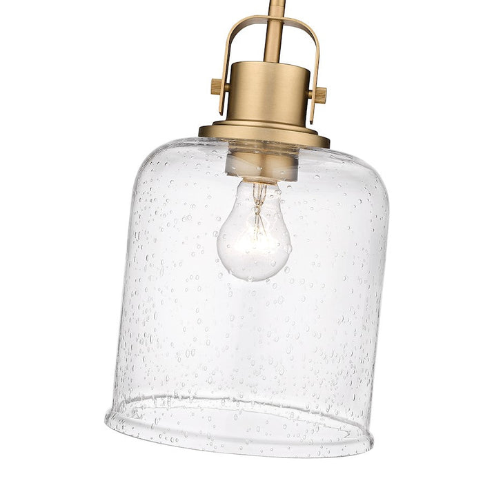 Z-Lite Kinsley 1 Light Pendant, Clear