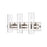 Z-Lite Lawson 3 Light Vanity, Polished Nickel/Clear - 343-3V-PN