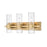 Z-Lite Lawson 3 Light Vanity, Rubbed Brass/Clear - 343-3V-RB