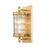 Z-Lite Archer 1 Light Wall Sconce, Heirloom Gold/Clear - 344-1S-HG