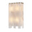 Z-Lite Viviana 4 Light Wall Sconce, Rubbed Brass/Alabaster - 345-4S-RB