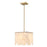 Z-Lite Viviana 1 Light Pendant, Rubbed Brass/Alabaster - 345P12-RB