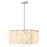 Z-Lite Viviana 4 Light Pendant, Polished Nickel/Alabaster - 345P20-PN