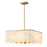 Z-Lite Viviana 8 Light Pendant, Rubbed Brass/Alabaster - 345P26-RB