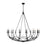 Z-Lite Arabella 16 Light Chandelier, Matte Black/Matte Black - 3500-16MB