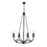 Z-Lite Arabella 8 Light Chandelier, Matte Black/Matte Black - 3500-8MB