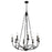 Z-Lite Arabella Chandelier, Matte Black/Matte Black