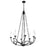 Z-Lite Arabella Chandelier, Matte Black/Matte Black