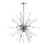 Z-Lite Burst 10 Light Chandelier, Chrome/Clear - 4003-10CH