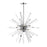 Z-Lite 10 Light Burst 41" Chandelier, Chrome - 4003-10CH