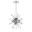 Z-Lite 4 Light Burst 21" Chandelier, Chrome - 4003-4CH