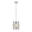 Z-Lite Eternity 1 Light Mini Pendant, Chrome/Clear - 4004MP-CH