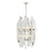 Z-Lite Bova Pendant, Polished Nickel, Clear