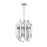 Z-Lite Bova Pendant, Polished Nickel, Clear