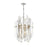 Z-Lite Bova Pendant, Polished Nickel, Clear