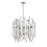 Z-Lite Bova Pendant, Polished Nickel, Clear