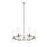 Z-Lite Datus 6 Light Chandelier in Polished Nickel/Clear - 4008-6PN