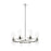 Z-Lite Datus 8 Light Chandelier in Polished Nickel/Clear - 4008-8PN